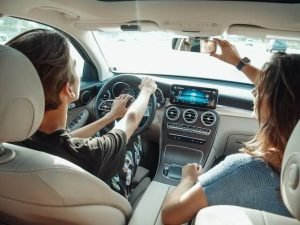 car interior -how to keep a car smelling good all day